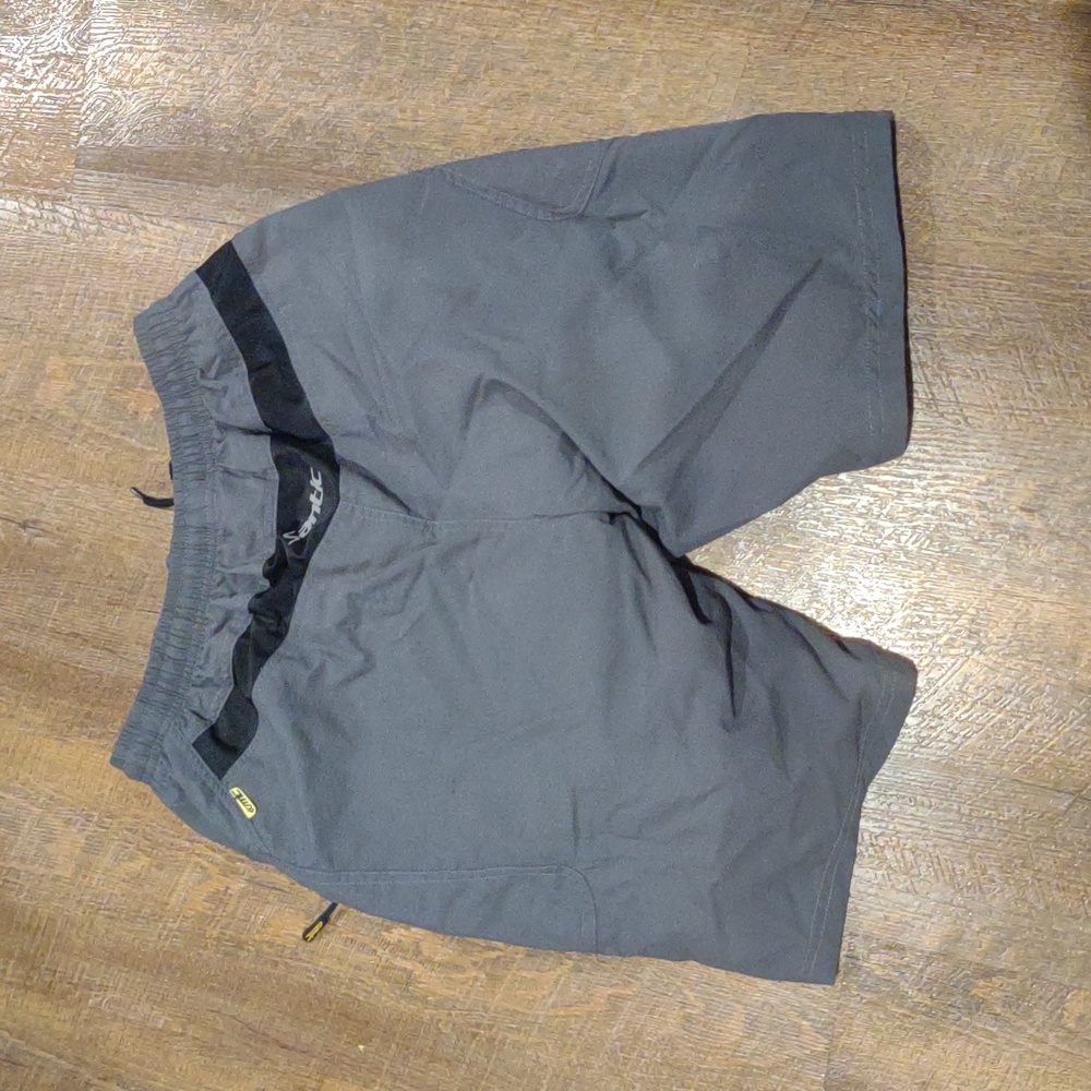Santic Men's XL Charcoal/Black 2 Pocket Padded Bike Shorts - Picture 4 of 6